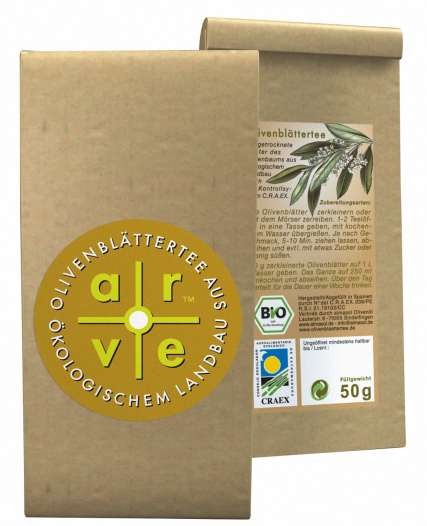 Olivenblätter- Tee, Bio, 50g